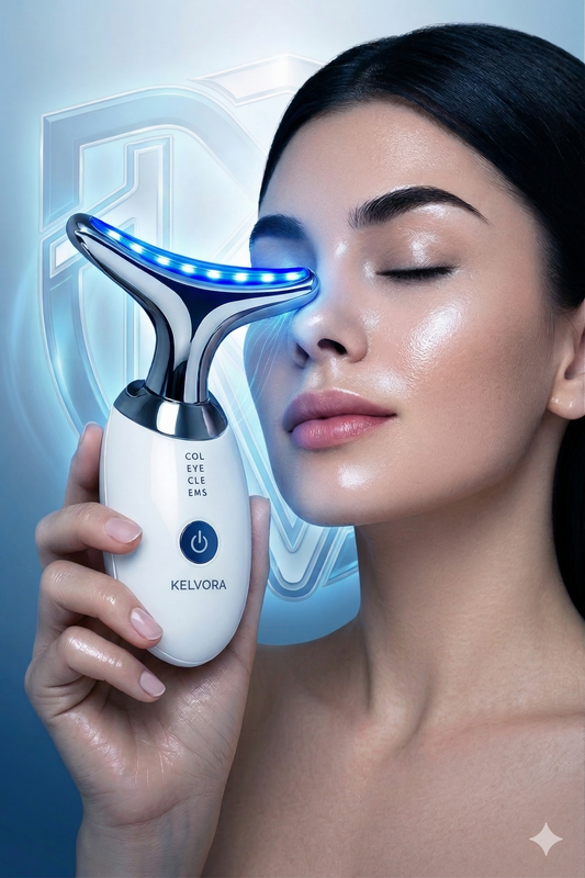 Piel mas limpia, mas firme y mas luminosa con el masajeador facial